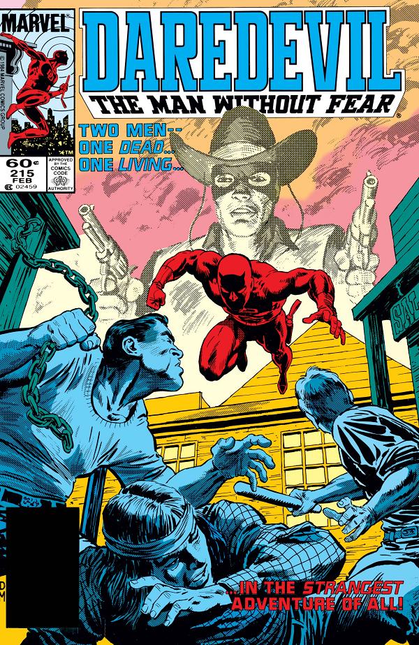 Daredevil #215  cover