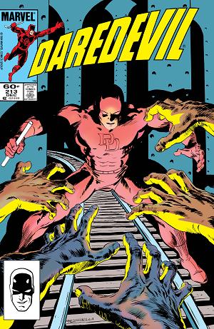 Daredevil #213  cover
