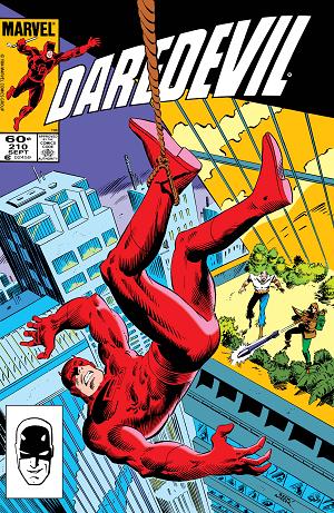Daredevil #210  cover