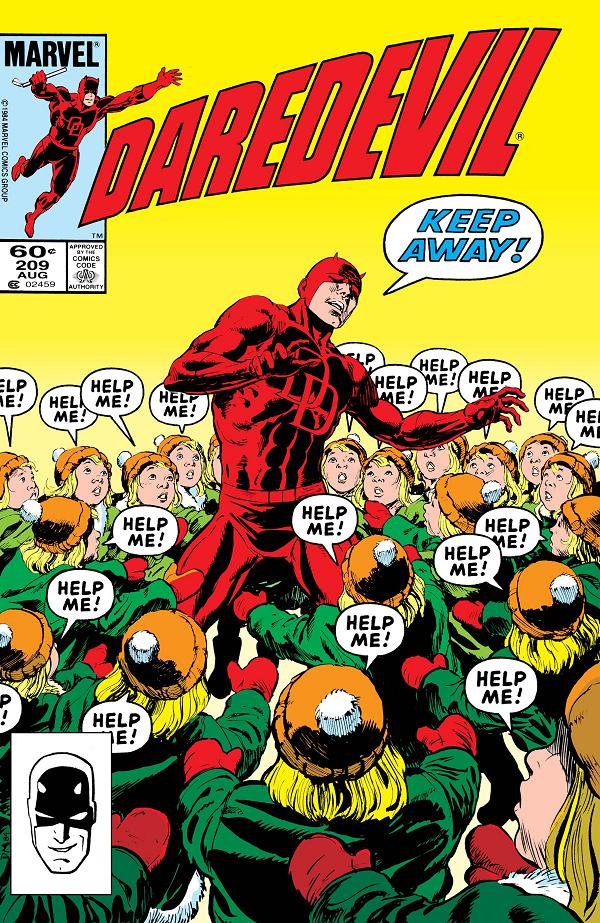 Daredevil #209  cover