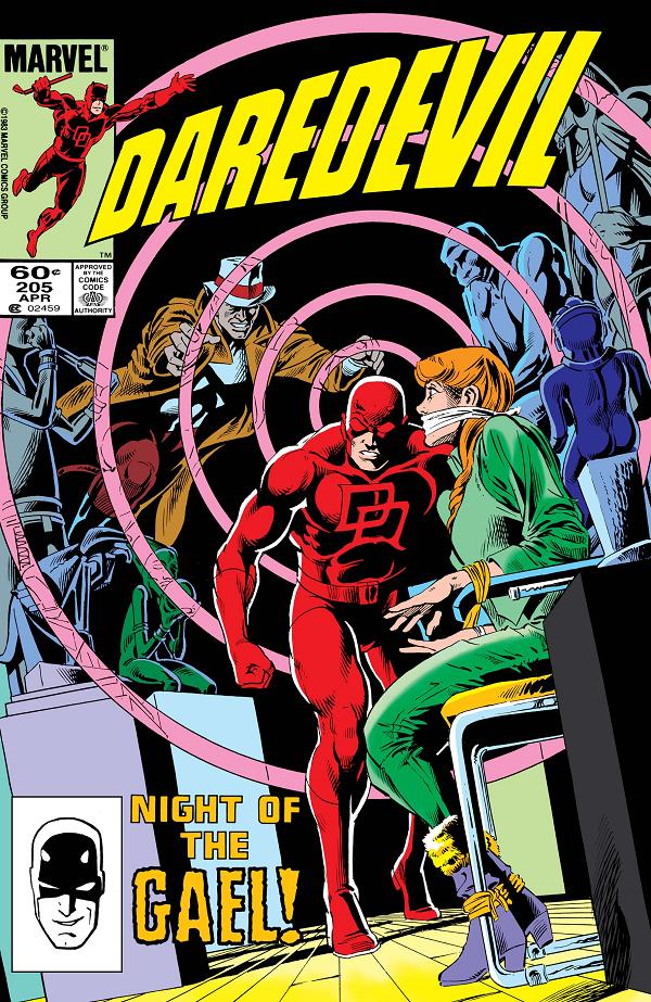 Daredevil #205  cover