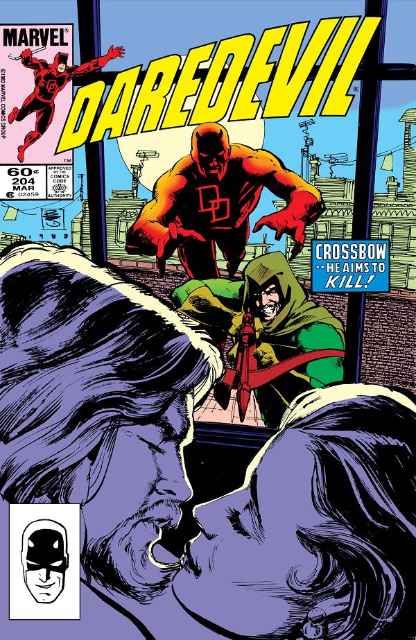 Daredevil #204  cover