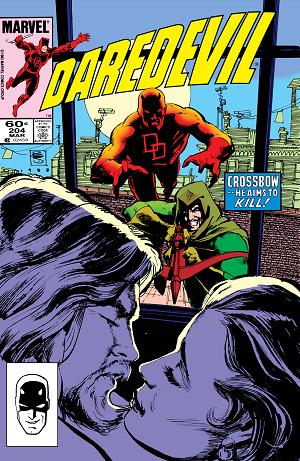Daredevil #204 cover