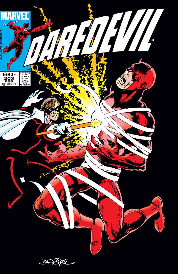 Daredevil #203  cover