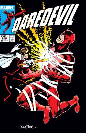 Daredevil #203 cover