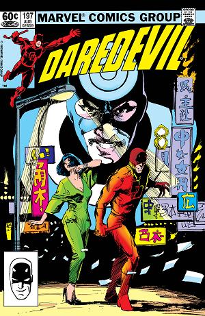 Daredevil #197  cover