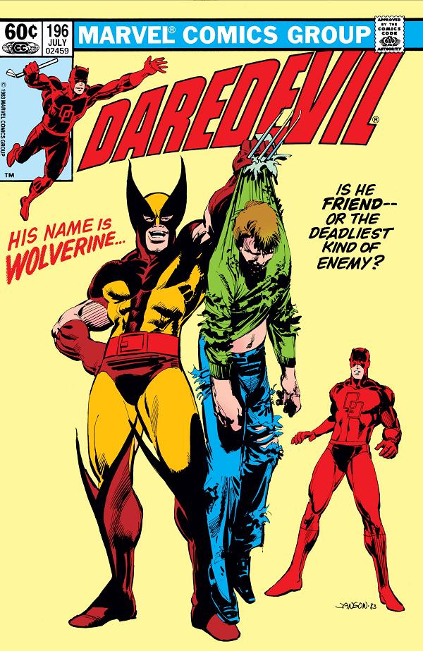 Daredevil #196  cover