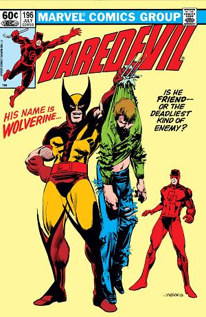 Daredevil #196  cover