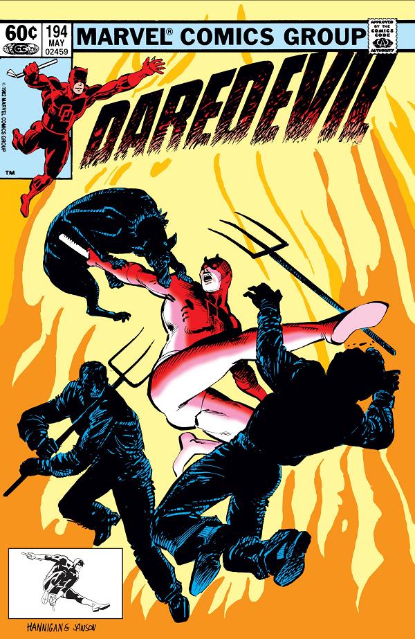 Daredevil #194  cover