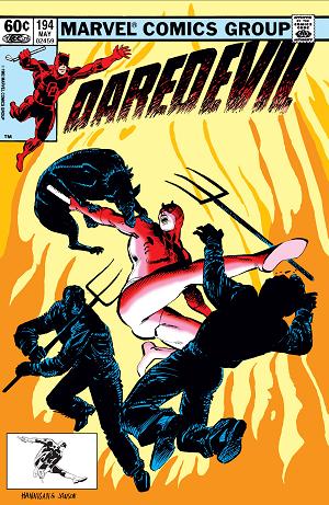 Daredevil #194  cover