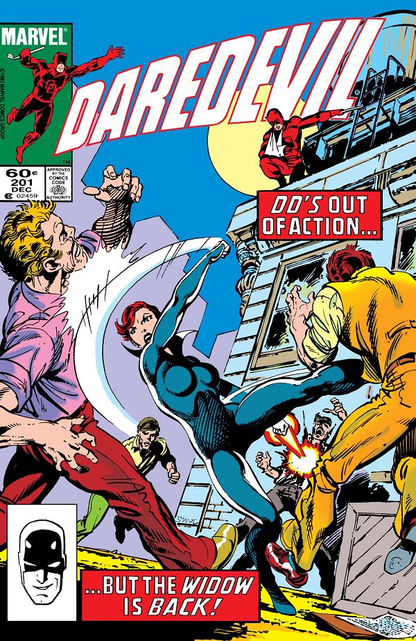 Daredevil #201  cover