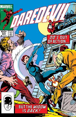Daredevil #201 cover