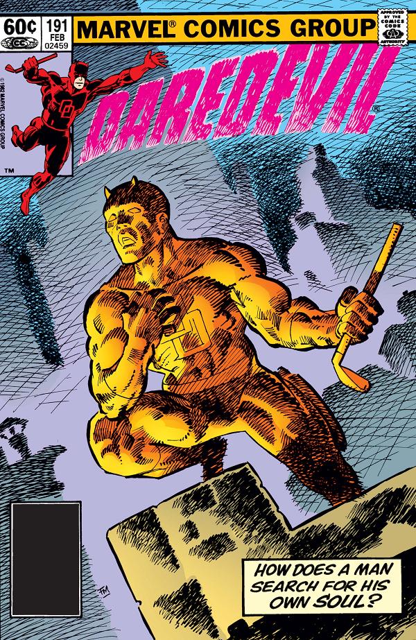 Daredevil #191  cover