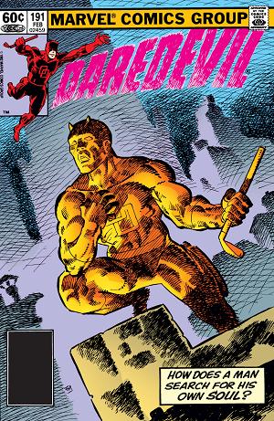 Daredevil #191  cover