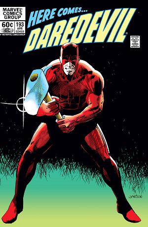 Daredevil #193  cover
