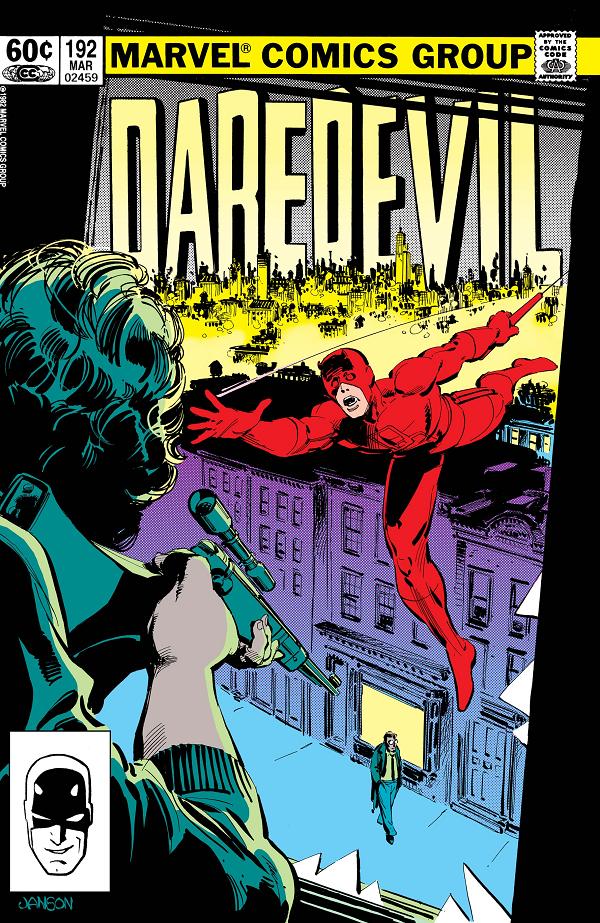 Daredevil #192  cover