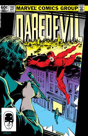 Daredevil #192  cover