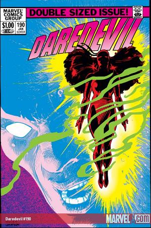 Daredevil #190  cover