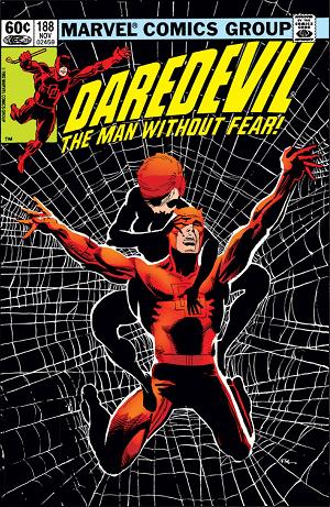 Daredevil #188  cover