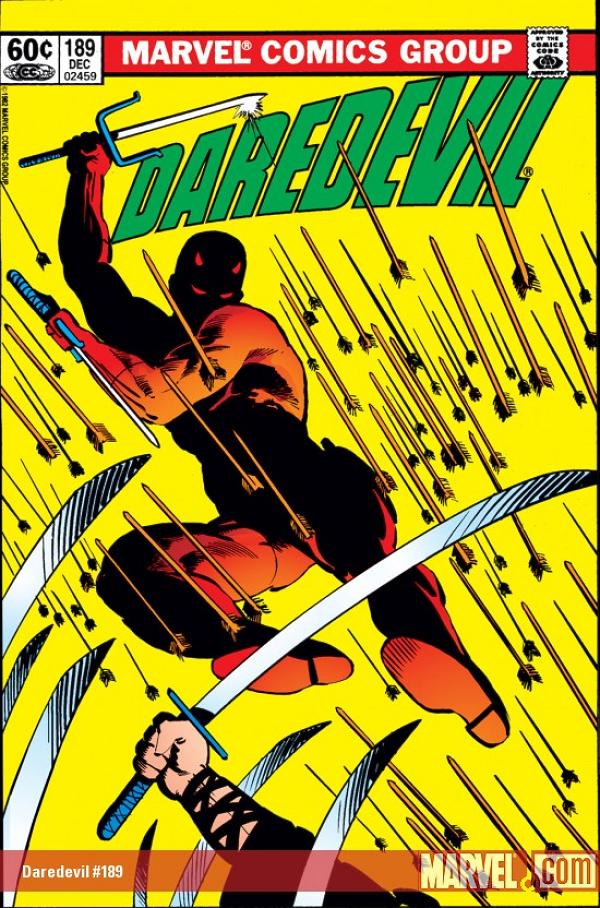 Daredevil #189  cover