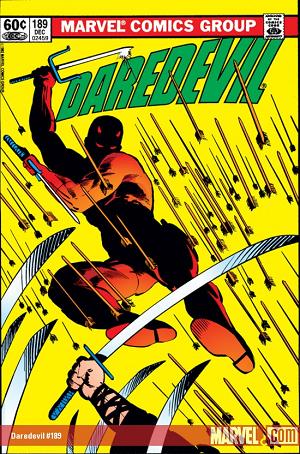 Daredevil #189  cover