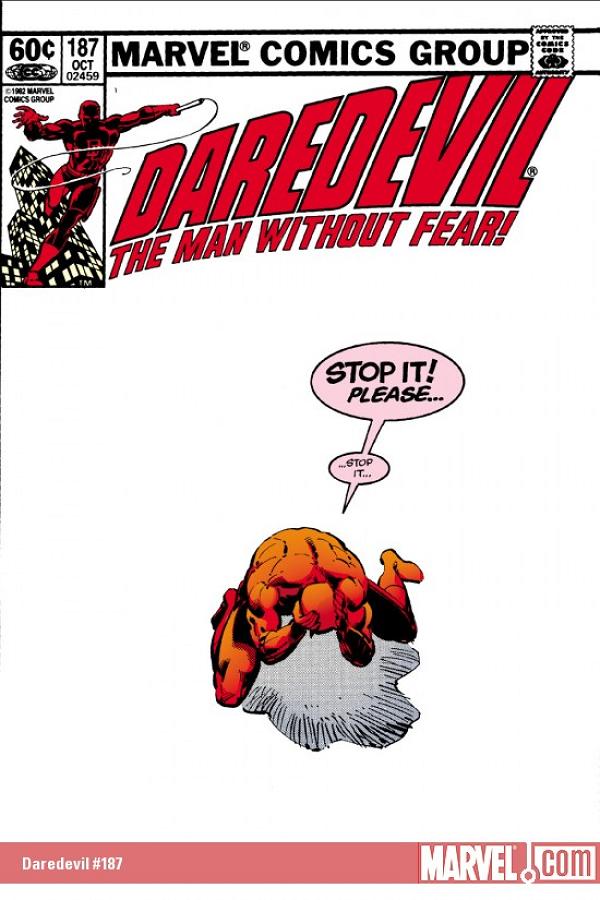 Daredevil #187  cover