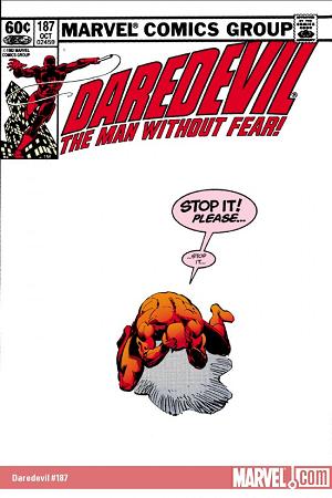 Daredevil #187  cover