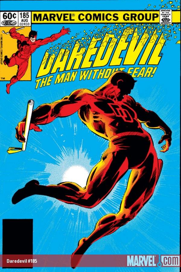 Daredevil #185  cover
