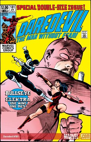 Daredevil #181  cover