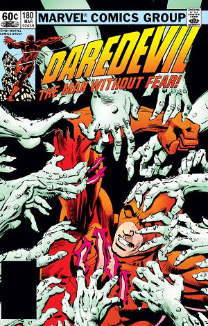 Daredevil #180  cover