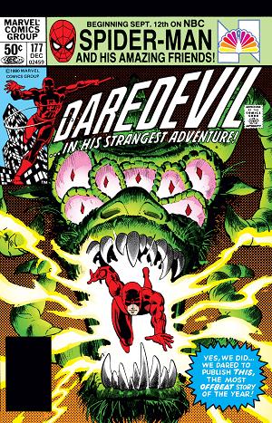 Daredevil #177  cover