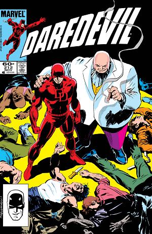 Daredevil #212  cover