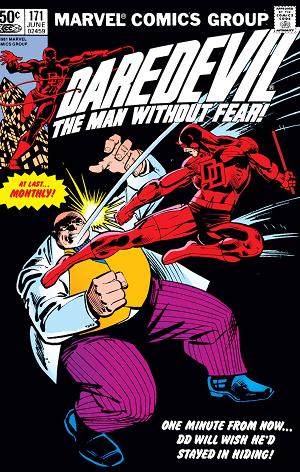Daredevil #171  cover
