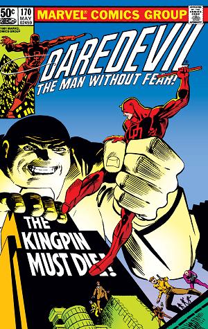 Daredevil #170  cover