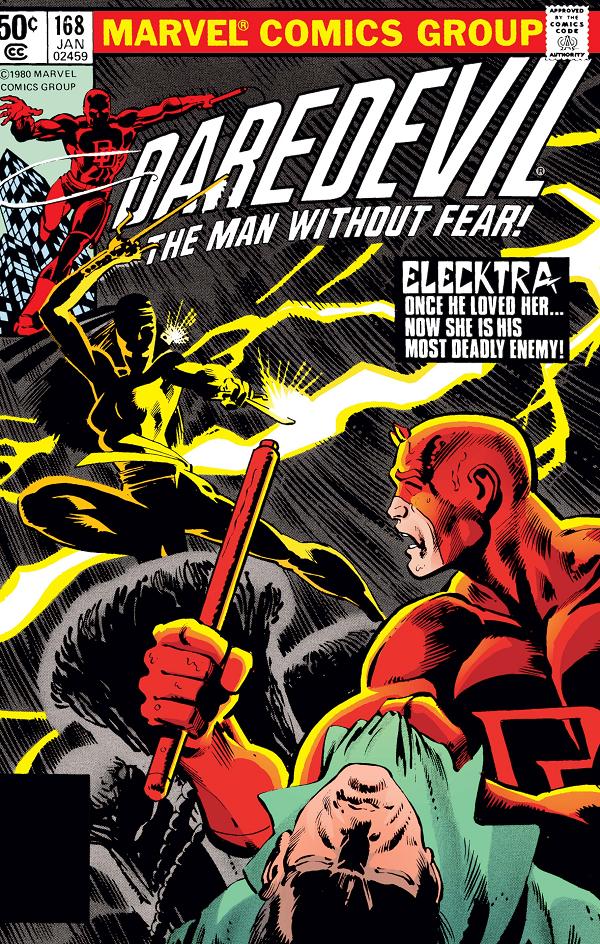 Daredevil #168  cover