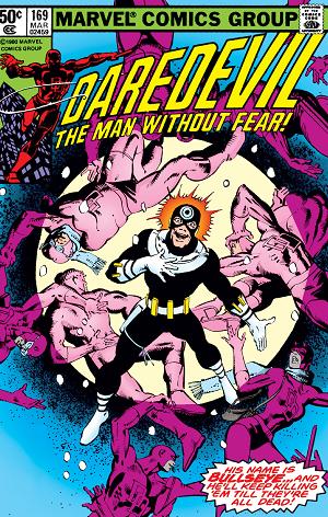 Daredevil #169  cover