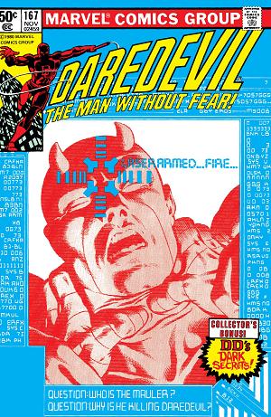 Daredevil #167  cover