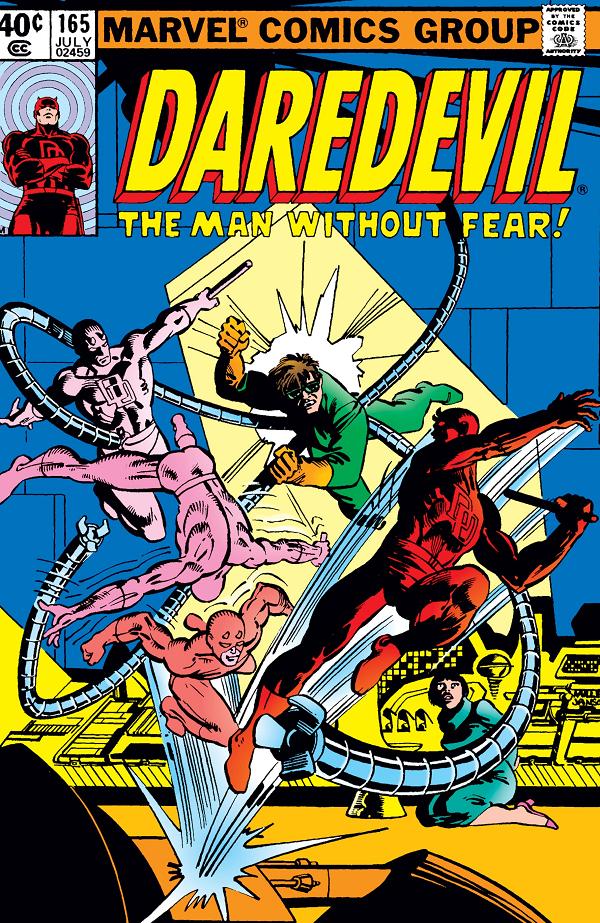 Daredevil #165  cover