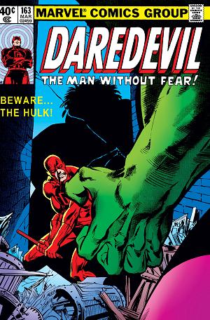 Daredevil #163 cover