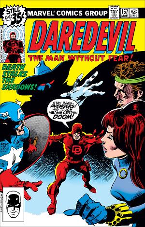 Daredevil #157 cover