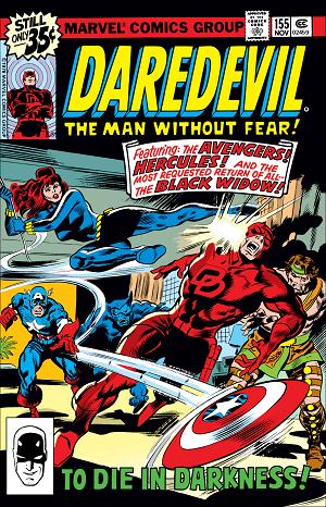 Daredevil #155 cover