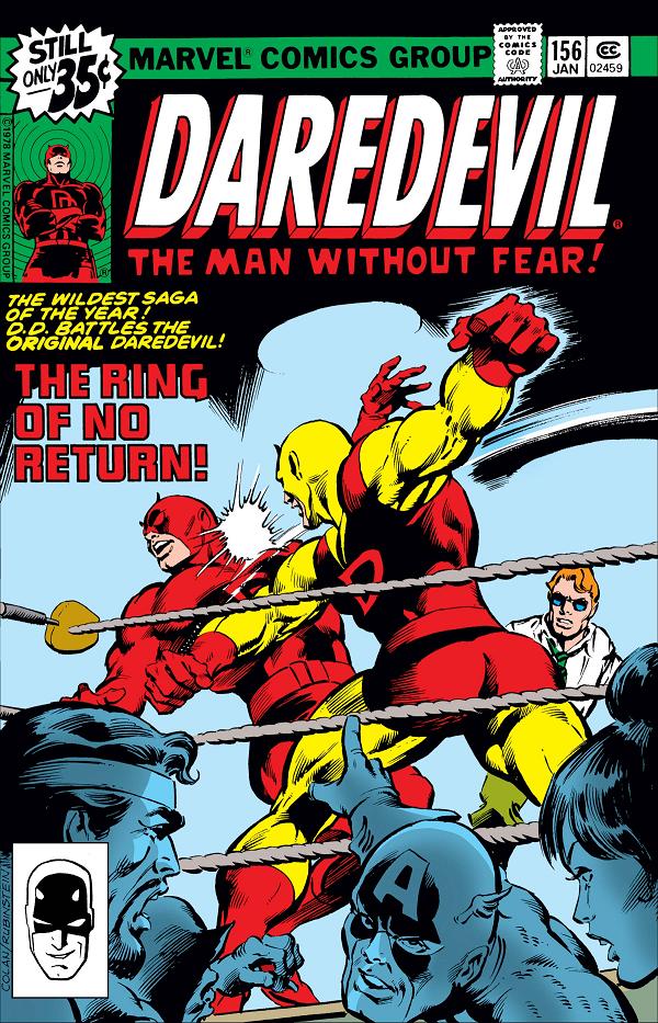 Daredevil #156  cover