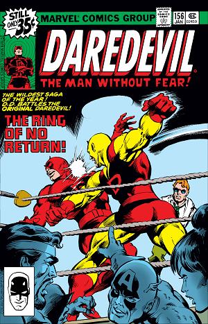 Daredevil #156 cover