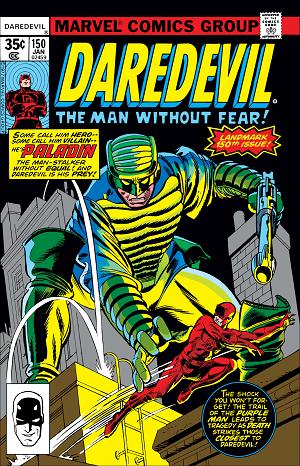 Daredevil #150 cover