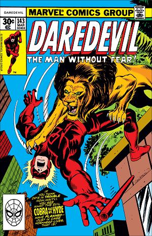 Daredevil #143 cover