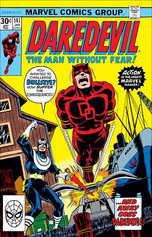 Daredevil #141 cover