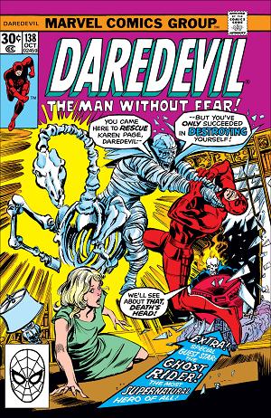 Daredevil #138  cover