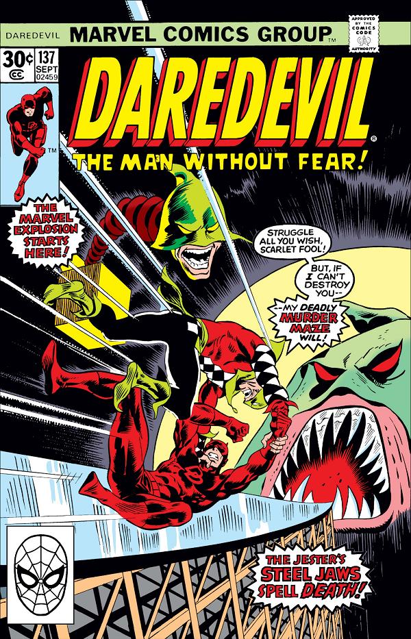 Daredevil #137  cover
