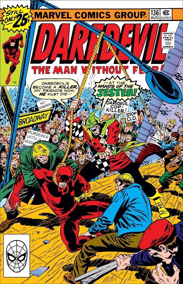Daredevil #136  cover