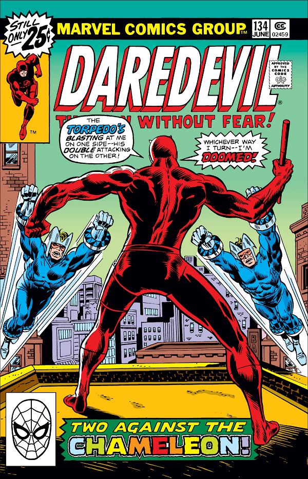 Daredevil #134  cover
